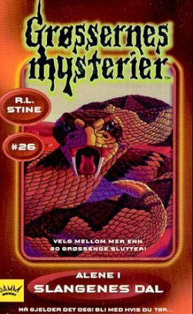 Alene i Slangenes dal 9788273848437 R.L. Stine Brukte bøker