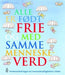 Alle er født frie og med samme menneskeverd 9788253031446  Brukte bøker