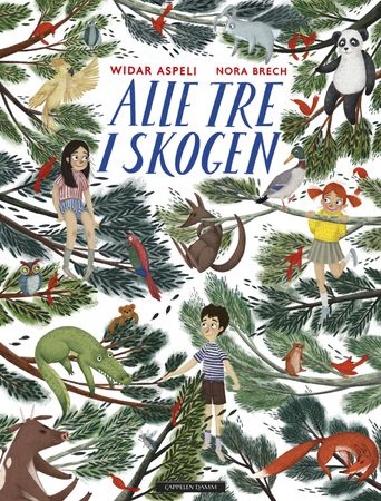 Alle tre i skogen 9788202661588 Widar Aspeli Brukte bøker