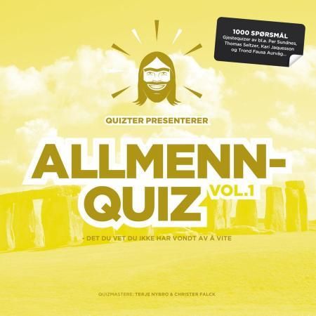 Allmennquiz 9788293039037 Terje Nybro Christer Falck Brukte bøker