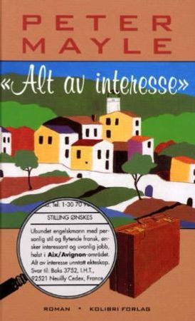 Alt av interesse 9788290478624 Peter Mayle Brukte bøker