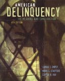 American Delinquency 9780534507077 LaMar Taylor Empey Mark C. Stafford Carter H. Hay Brukte bøker