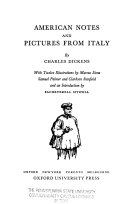 American Notes and Pictures from Italy 9780192545190 Charles Dickens Brukte bøker