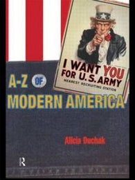 An A-Z of Modern America 9780415187565 Alicia Duchak Brukte bøker