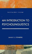 An Introduction to Psycholinguistics 9780582059825 Danny D. Steinberg Brukte bøker