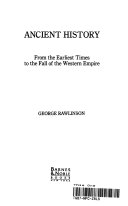 Ancient History 9781566193177 George Rawlinson Brukte bøker