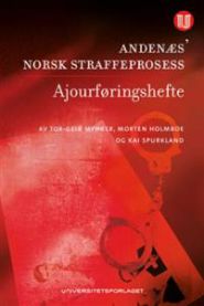 Andenæs' Norsk straffeprosess 9788215026640 Tor-Geir Myhrer Morten Holmboe Kai Spurkland Brukte bøker