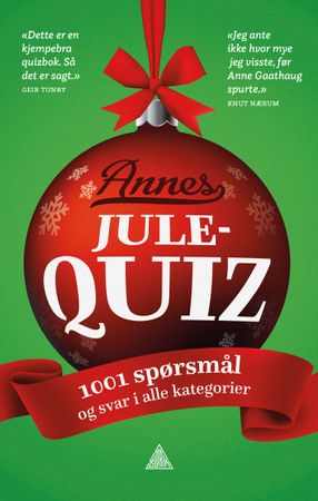 Annes julequiz 9788293670001 Anne Gaathaug Brukte bøker