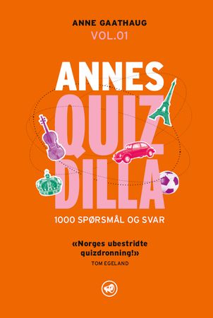 Annes Quizdilla 9788284680101 Anne Gaathaug Brukte bøker