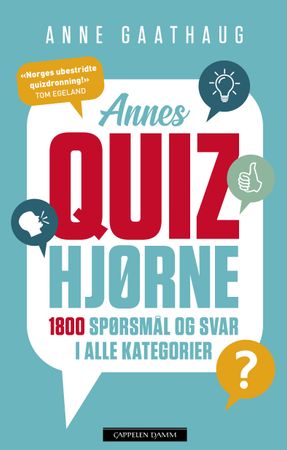 Annes quizhjørne 9788202717582 Anne Gaathaug Brukte bøker
