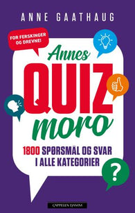 Annes quizmoro 9788202786922 Anne Gaathaug Brukte bøker