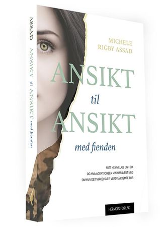 Ansikt til ansikt med fienden 9788230214985 Michele Rigby Assad Brukte bøker