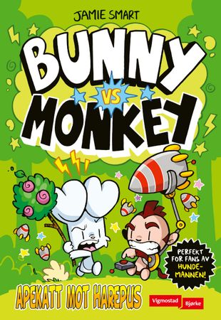 Apekatt mot Harepus 9788241962011 Jamie Smart Brukte bøker