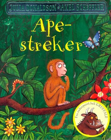 Apestreker 9788253030883 Julia Donaldson Brukte bøker
