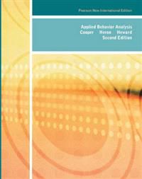 Applied Behavior Analysis 9781292023212 Timothy E. Heron William L. Heward John O. Cooper Brukte bøker