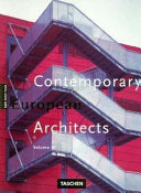 Contemporary European architects 9783822885963 Philip Jodidio Brukte bøker