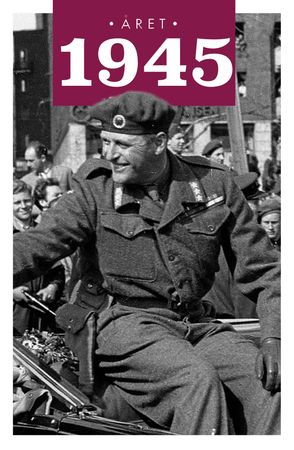 Året 1945 9788282116565  Brukte bøker