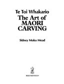 Art of Maori Carving 9780474001277 Sidney M. Mead Brukte bøker