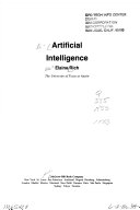 Artificial Intelligence 9780070522619 Elaine Rich Brukte bøker