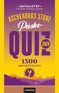 Aschehougs store påskequiz 2024 9788203451980 Vegard Eikemo Sande Brukte bøker