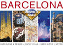 Barcelona Popout 9781841393490 Ltd. Compass Maps Brukte bøker