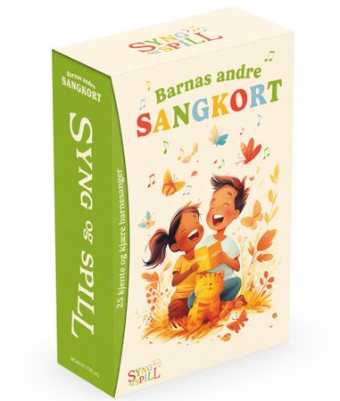 Barnas andre sangkort 9788293912187  Brukte bøker