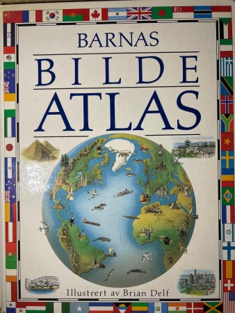 Barnas bildeatlas 9788205235144  Brukte bøker