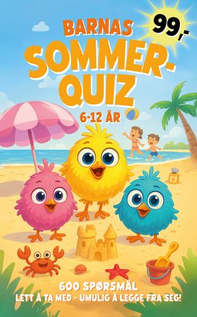 Barnas sommer-quiz 9788293912477  Brukte bøker