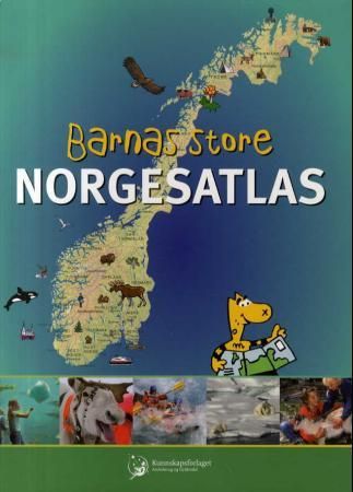 Barnas store Norgesatlas 9788257320973 Inger Kristine Eek Kirsten Halvorsen Brukte bøker