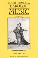 Baroque Music 9780130584960 Claude V. Palisca Brukte bøker