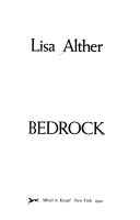Bedrock 9780394577555 Lisa Alther Brukte bøker
