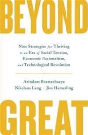 Beyond Great 9781529341393 Arindam Bhattacharya Nikolaus Lang Jim Hemerling Brukte bøker