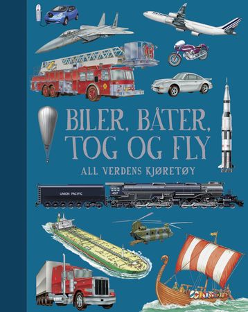 Biler, båter, tog og fly 9788293346906  Brukte bøker