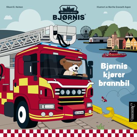 Bjørnis kjører brannbil 9788203268175 Rikard B. Heimen Brukte bøker