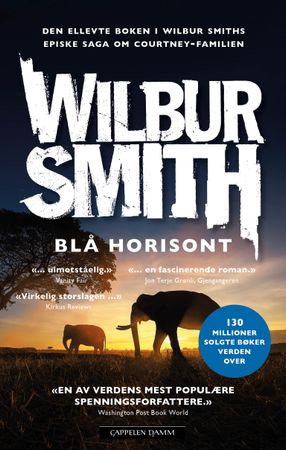 Blå horisont 9788202756987 Wilbur Smith Brukte bøker