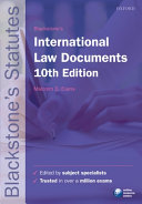 Blackstone's International Law Documents 9780199582440 Malcolm D. Evans Brukte bøker