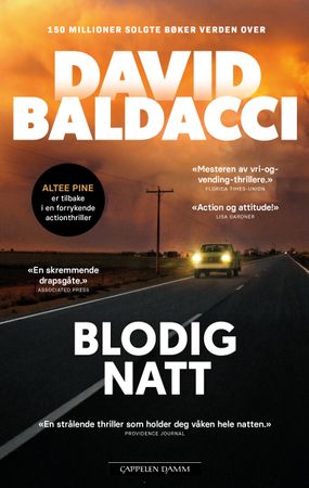 Blodig natt 9788202884024 David Baldacci Brukte bøker