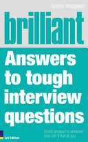 Brilliant Answers to Tough Interview Questions 9780273714644 Susan Hodgson Brukte bøker