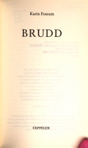 Brudd 9788252563122 Karin Fossum Brukte bøker