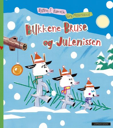 Bukkene Bruse og julenissen 9788202759681 Bjørn F. Rørvik Brukte bøker