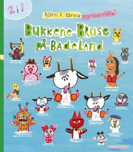 Bukkene Bruse på badeland ; Bukkene Bruse vender tilbake 9788202605803 Bjørn F. Rørvik Brukte bøker
