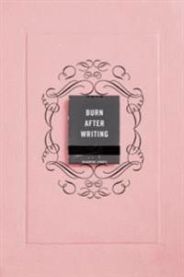 Burn After Writing (Pink) 9780593329917 Sharon Jones Brukte bøker