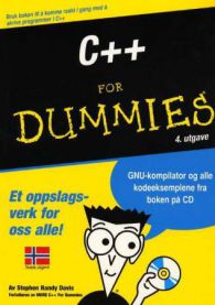 C++ for dummies 9788277721859 Stephen R. Davis Brukte bøker