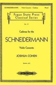 Cadenza for the Schneidermann Violin Concerto 9781879193161  Brukte bøker