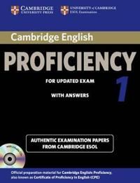 Cambridge English Proficiency 1 for Updated Exam Self-study Pack (Student\'s Book with Answers and Audio CDs (2)) 9781107691643  Brukte bøker