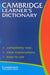 Cambridge Learner's Dictionary 9780521663663 Elizabeth Walter Brukte bøker