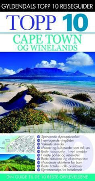 Cape Town og Winelands 9788205395022 Philip Briggs Brukte bøker