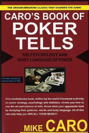 Caro's book of poker tells 9781580420822 Mike Caro Brukte bøker