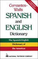 Cervantes-Walls Spanish and English Dictionary 9780844279732 National Textbook Company Brukte bøker