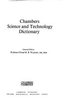 Chambers Science and Technology Dictionary 9781852961503 P. M. B. Walker Brukte bøker